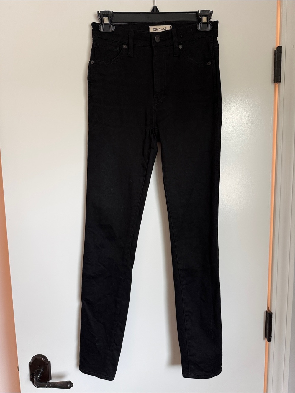 Madewell High-rise Skinny 10” Jeans in Black